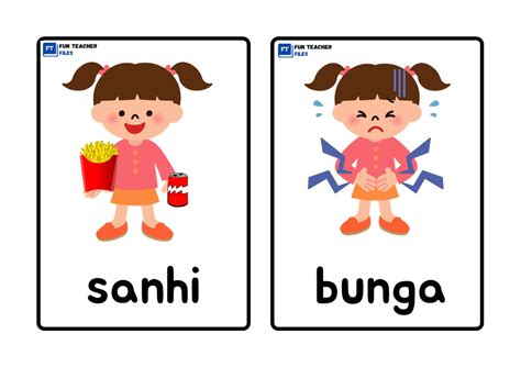 Sanhi At Bunga Flashcards Fun Teacher Files