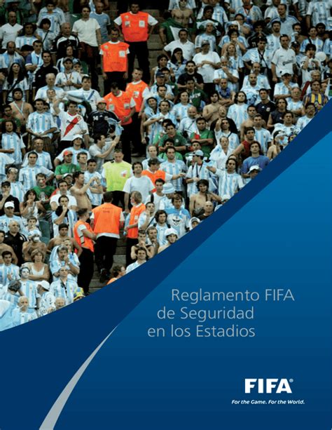 Reglamento FIFA De Seguridad En Los Estadios