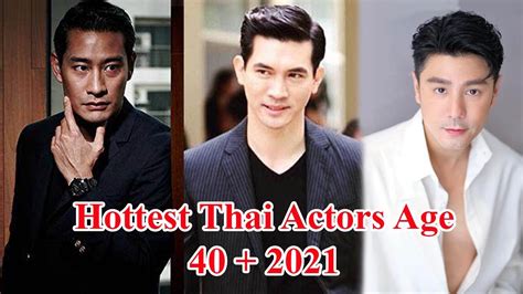 Most Handsome And Popular Thai Actors Who 40 In 2021 Thai Stars