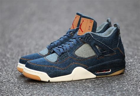 Levis Air Jordan 4 Denim AO2571-401 | SneakerFiles