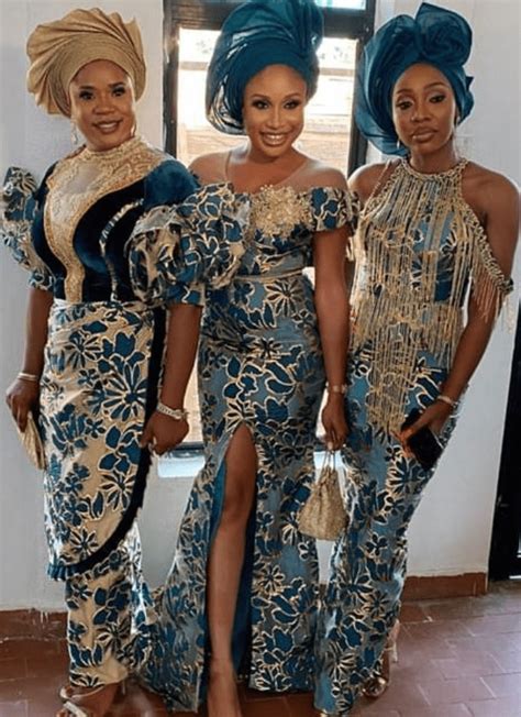 Damask Asoebi Styles Aso Ebi Styles Lace Nigerian Lace Styles Dress