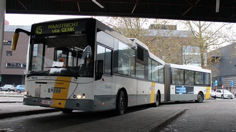 Rit Vdl Jonckheere Transit 2000g Lijn 45 De Lijn Limburg Youtube