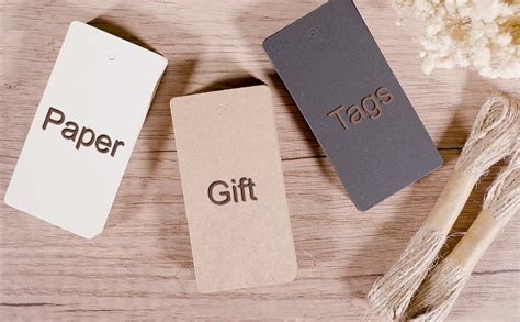 Amazon Jijacraft Pcs Kraft Paper Tags With String X Inch