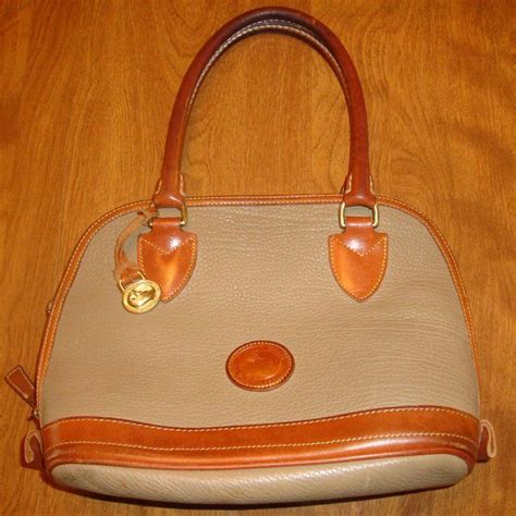 Dooney And Bourke Vintage Used Handbag Pebble Leather About 12 X 8 Luxurious Dooney Dooney