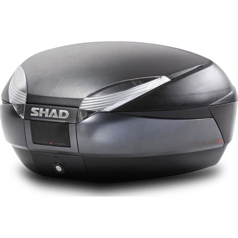 Shad Sh Top Case L Dark Grey Large Size Lightweight Bike Topbox