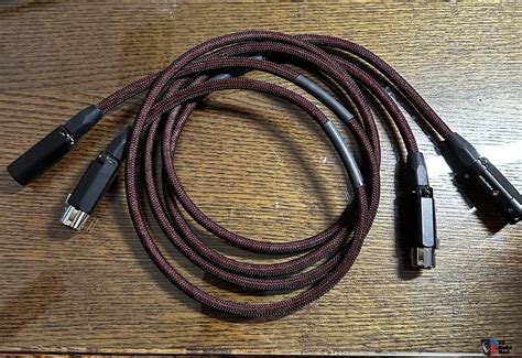 Moon Audio Silver Dragon Interconnect Cable V2 XLR 4 5ft For Sale UK