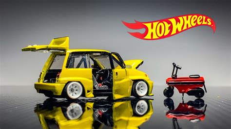 Honda City Turbo Ii Plus Motocompo Hot Wheels Custom Youtube