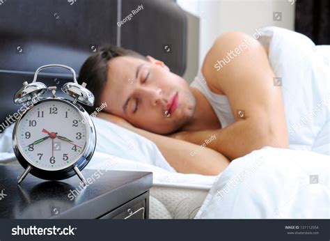 Alarm Clock Sleepy Man