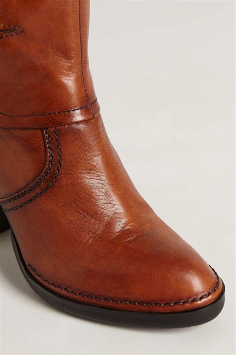 Lyst Anthropologie Heath Button Boots In Brown