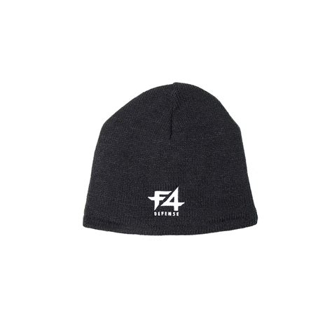 F4 Logo Beanies - F4 Defense