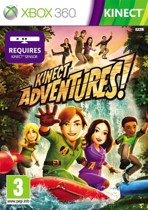 Kinect Adventures 2010 Xbox 360 Game Pure Xbox