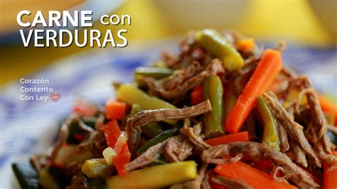 Carne Deshebrada Con Verduras Y Mostaza Coraz N Contento Con Ley