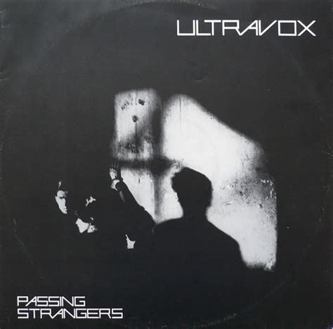 Ultravox Passing Strangers Vinyl 12 45 RPM Single 1980