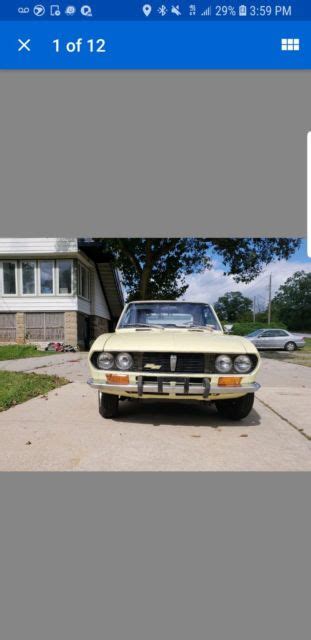 1971 Mazda Rx2 Coupe All Original Color Yellow For Sale