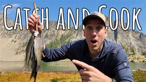 Backcountry Trout Catch And Cook Solo Backpacking Trout Fishing Youtube