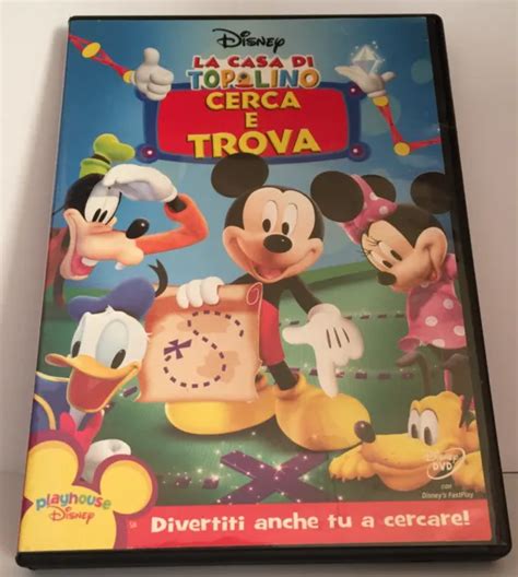 La Casa Di Topolino Cerca E Trova Dvd Walt Disney Minnie Pippo Paperino