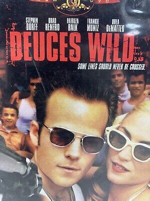 Deuces Wild DVD 2002 Stephen Dorff Matt Dillon Brad Renfro Drama Rare ...