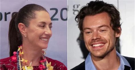 Sheinbaum Reveló Su Canción Favorita De Harry Styles Y Le Llovieron