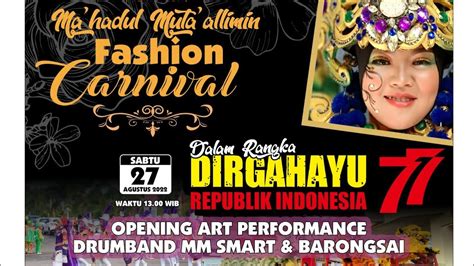 PART1 MAHADUL MUTAALLIMIN FASHION CARNIVAL 2022 YouTube