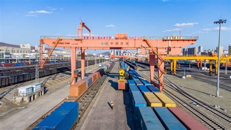 Port Suifenhe In Northeast China Sees 2 000 China Europe Freight Train