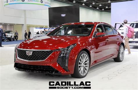 Refreshed 2025 Cadillac Ct5 At Detroit Auto Show Live Gallery