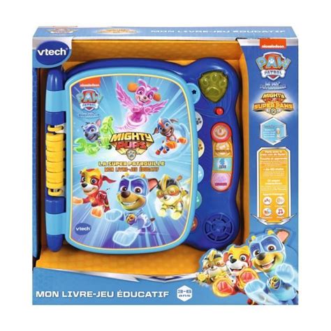 Livre Jeu Educatif VTECH PAT PATROUILLE Super Chiots Bouton