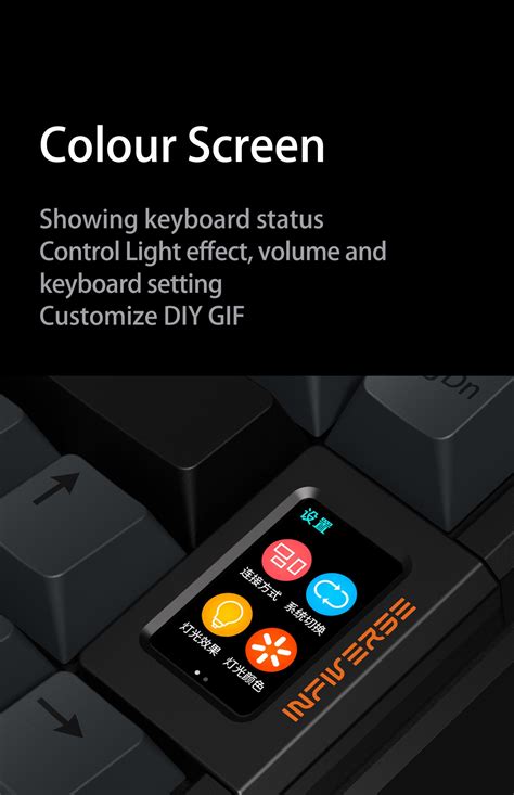 Infiverse INFI75 Keyboard 75 Gasket Mount Hot Swappable PCB Bluetooth KPrepublic