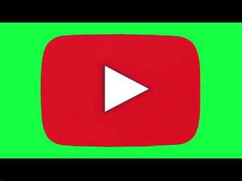 YouTube Icon Green Screen Logo Loop Chroma Animation - YouTube