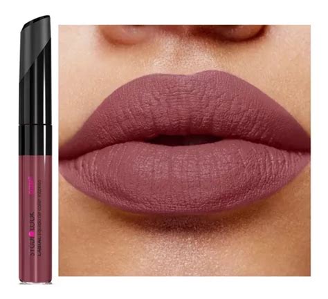 Labial Líquido Mate Mauve Studio Look Cyzone MercadoLibre