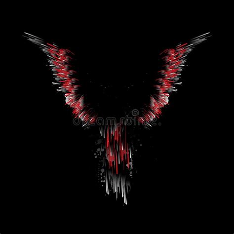 Black Red Wings Stock Illustrations – 13,800 Black Red Wings Stock ...