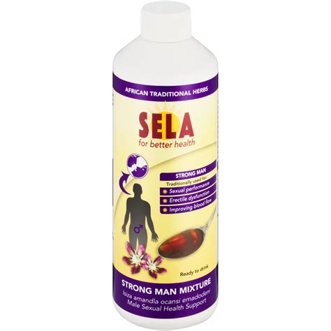 Sela Strong Man Mixture 500ml Mens Vitamins Vitamins Toiletries