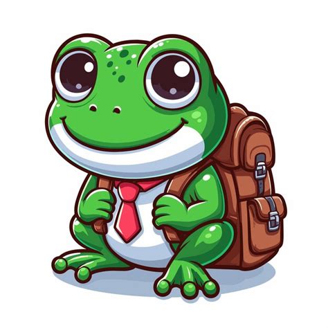 Premium Vector Cute Frog Cartoon Vector Design