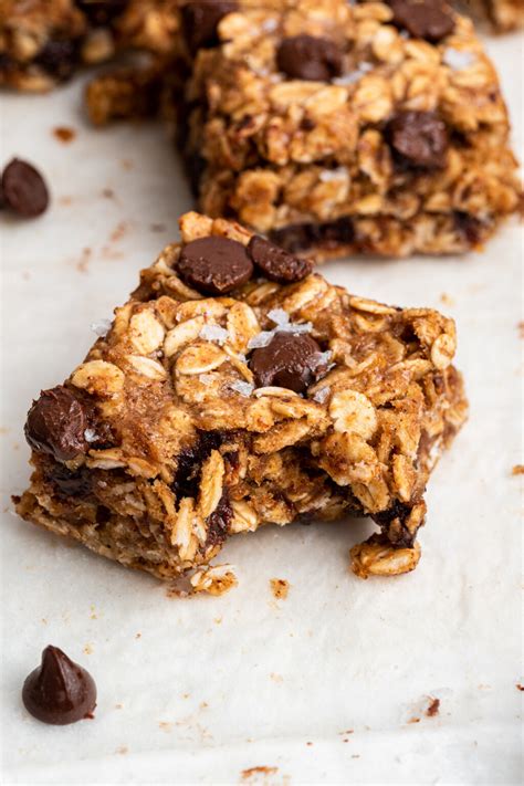 Oatmeal Chocolate Chip Bars Eating Bird Food