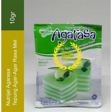 Jual Nutrijell Agarasa Gr Agar Rasa Melon Shopee Indonesia