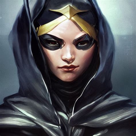 Krea Ai Cassandra Cain Batgirl As An Assassin From Assas