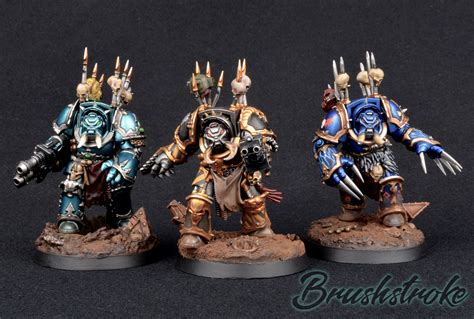 Chaos Terminators By Brushstroke Ontabletop Home Of Beasts Of War