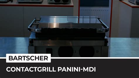 Bartscher Contactgrill Panini Mdi Gr Youtube