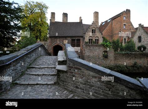 Belgien Brügge Hof Arents Bonifacius Brücke Stockfotografie Alamy