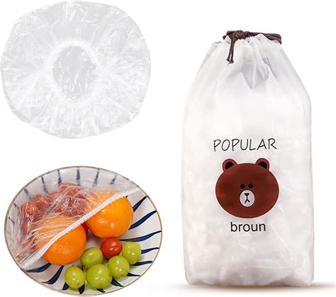 100 Pièces Sacs de Conservation des Aliments avec 1 Sac de Rangement