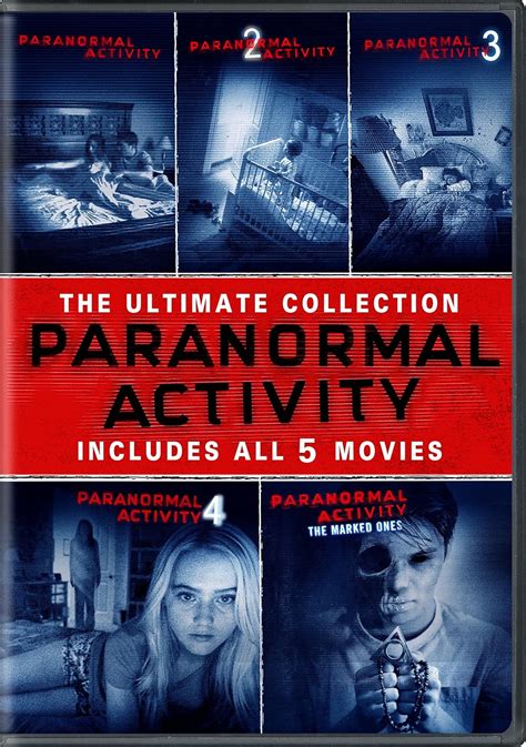 Paranormal Activity The Ultimate Collection Dvd Region 1 Ntsc