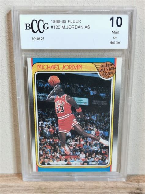 Fleer Michael Jordan All Star Bccg Catawiki