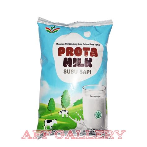 Jual Susu Prota Milk Gram Rasa Vanila Shopee Indonesia