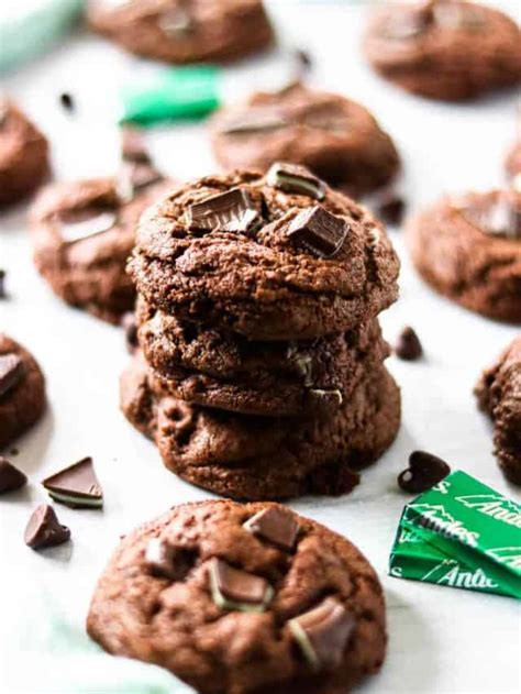 Easy Andes Mint Cookies Mae S Menu