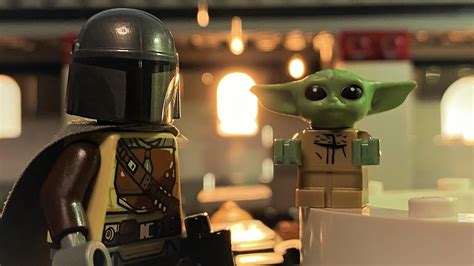 The Mandalorian Lego Star Wars Stop Motion Animation Youtube