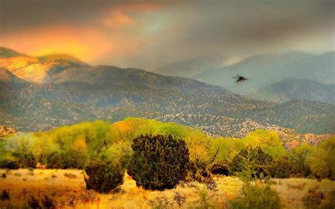 Santa Fe Sunset Photograph By Diana Angstadt Fine Art America