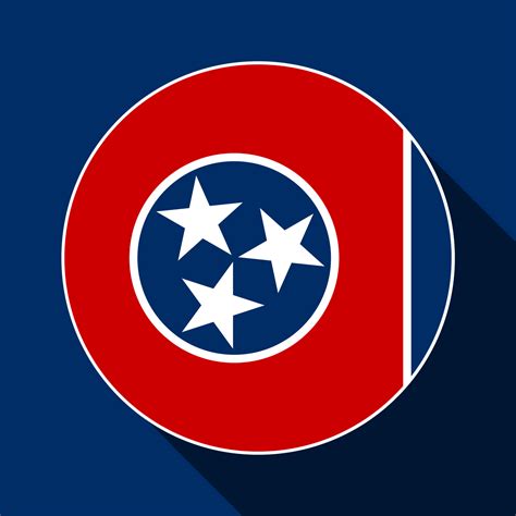 Tennessee State Flag Vector Illustration 15260600 Vector Art At Vecteezy