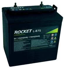 C Quy Rocket L V Ah Rocket Battery