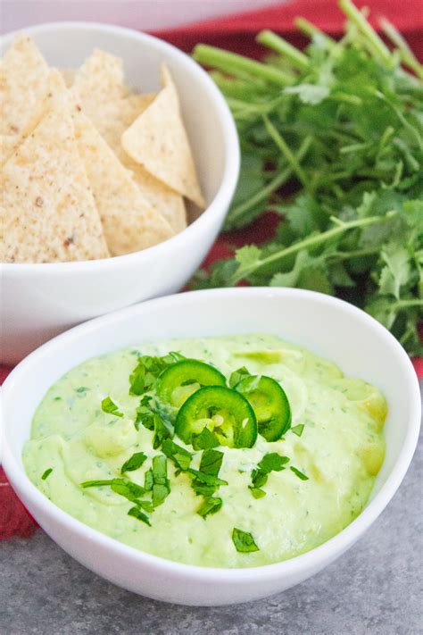 Creamy Avocado Sauce Avocado Salsa Dip Chip Dipping Coco And Ash