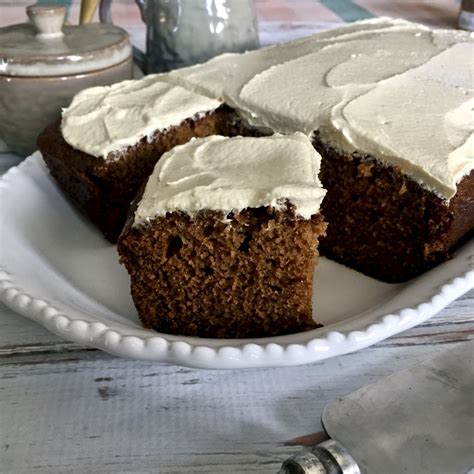 All That S Left Are The Crumbs Sticky Ginger Cake With Caramelized