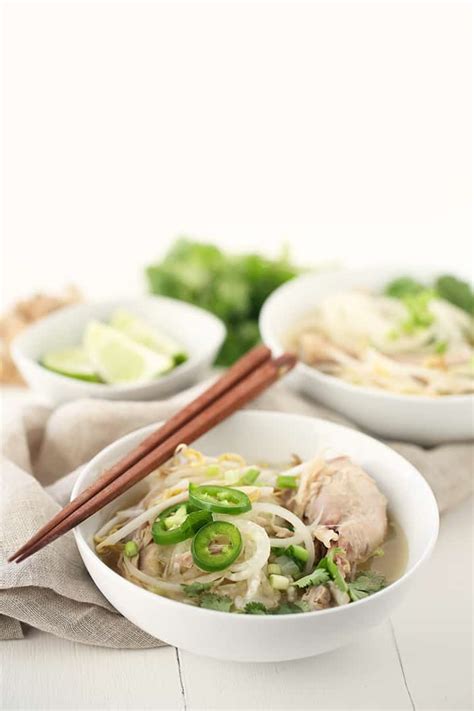 Chicken Pho with Daikon Noodles - Inspiralized